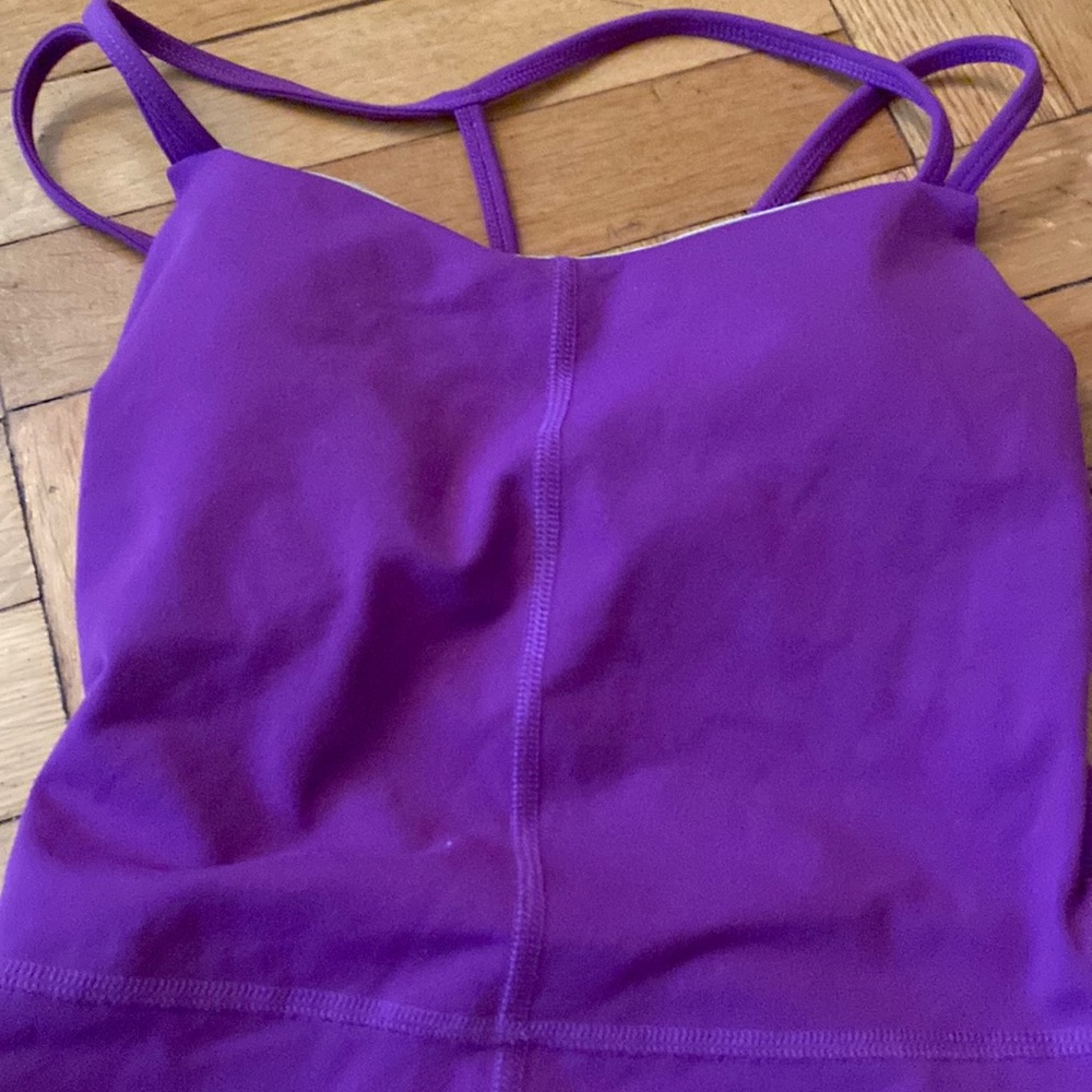New- Karma purple work out top!
